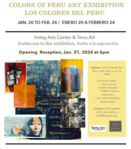 Peru Studio Color Colors of Peru / Los Colores Del Peru Exhibition Reception – Irving ...
